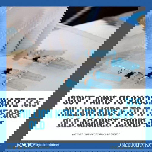 Vaccines against Covid for kids 5-11 years old soon!