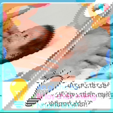 Thực phẩm cho trẻ bị tay chân miệng