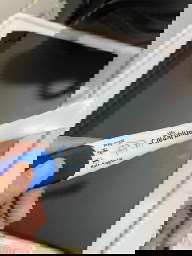 check upt positif #firstpregnancy