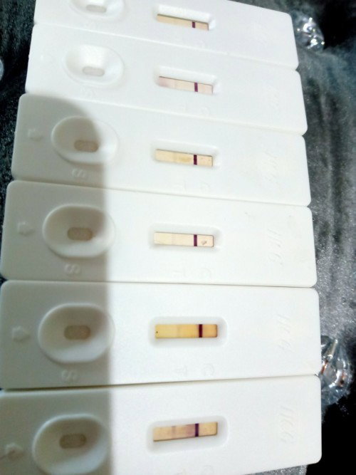 Testpack samar berkali-kali
