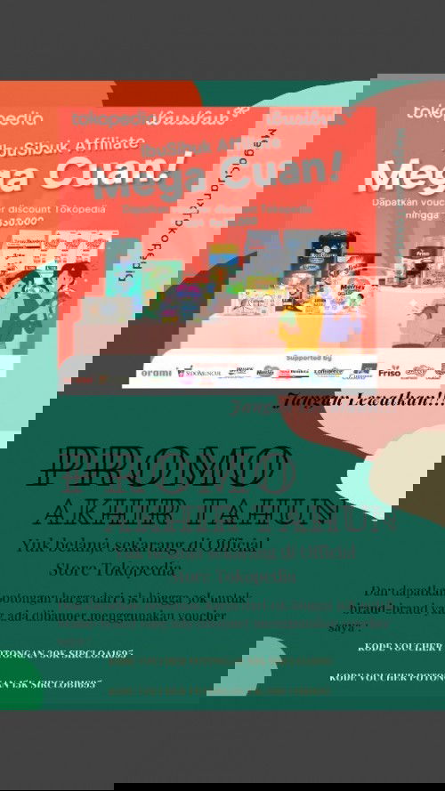 Bagi² voucher belanja di tokped