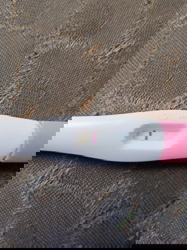 ขึ้นแบบนี้ท้องไหมคะ?