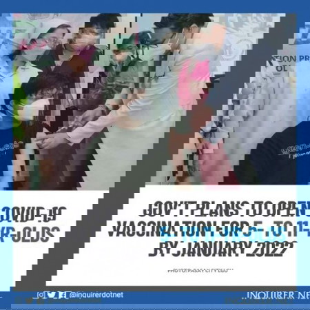 Covid19 Vaccine for younger kids