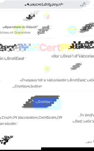 Get your Vaccination Certificate now!