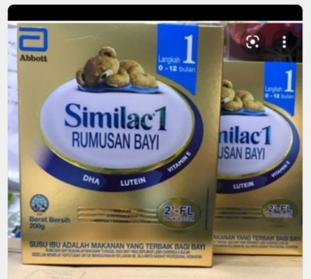 susu similac utk diletgo😍