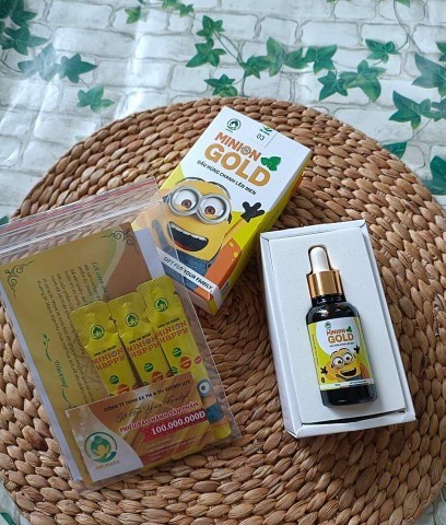 Dầu húng chanh minion gold