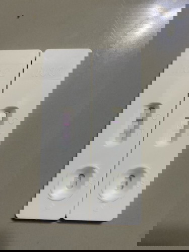 Positive pregnancy test