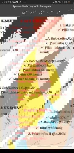 Urut/pijat setelah melahirkan