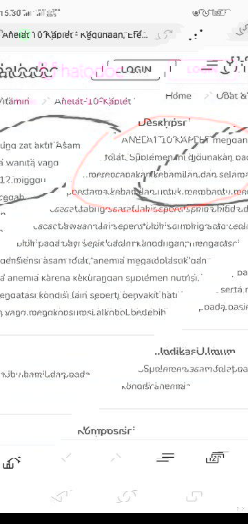 Anelat baiknya di minum sampe usia kehamilan berapa week??