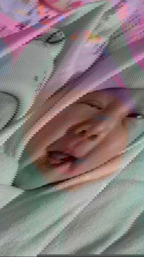 ลูกน้อยของแม่ๆยิ้มกันเก่งไหมคะ ?  บ้านนี้ยิ้มเก่งมาก