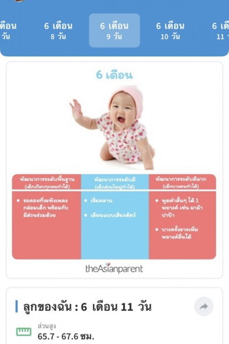 อายุลูกในแอฟไม่ตรงกัน
