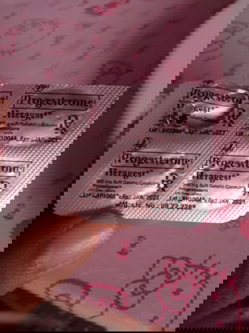 Iniinom ba ang progesterone o insert sa vigina na
