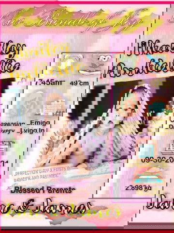 BABY INFORMATION LAYOUT