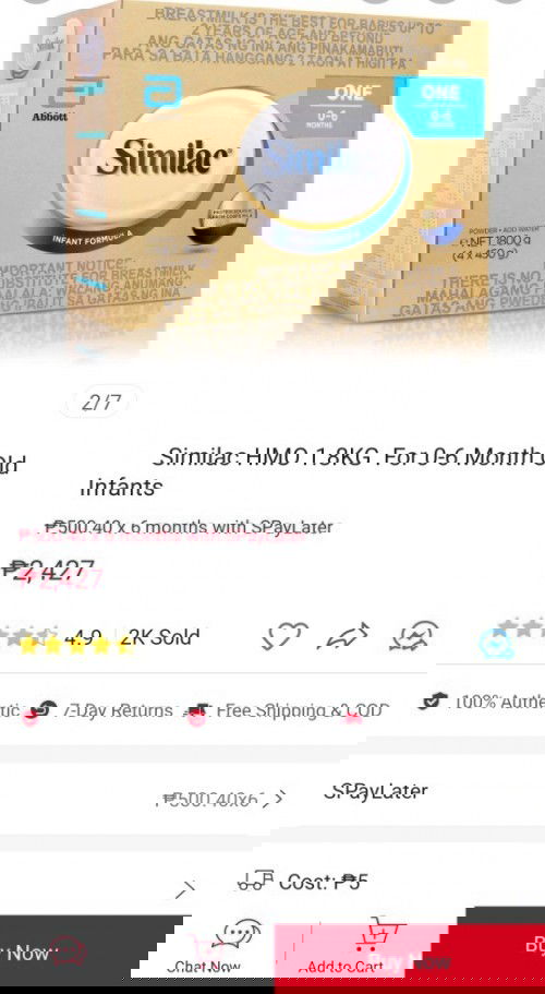 SIMILAC 0 T0 6 MONTHS..