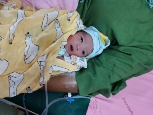 ชื่อน้องพอใจค่ะ