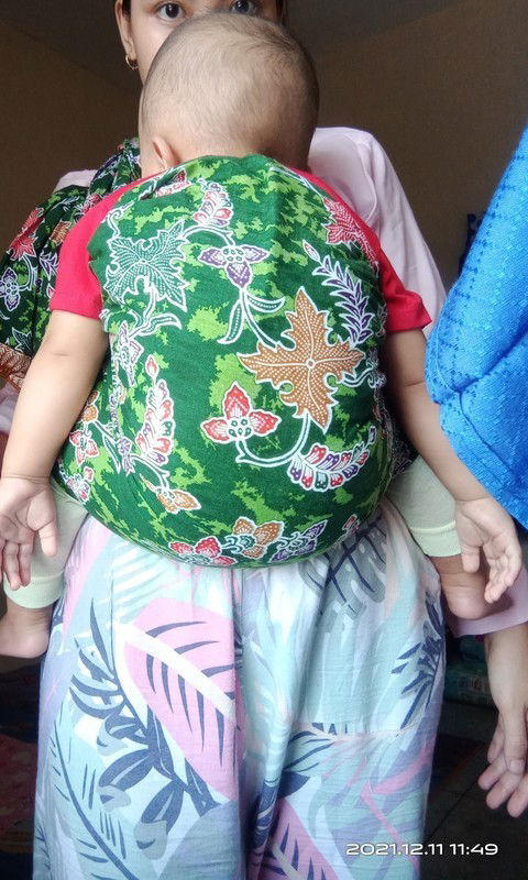 gendong mshape dri 4 bulan smpe staun