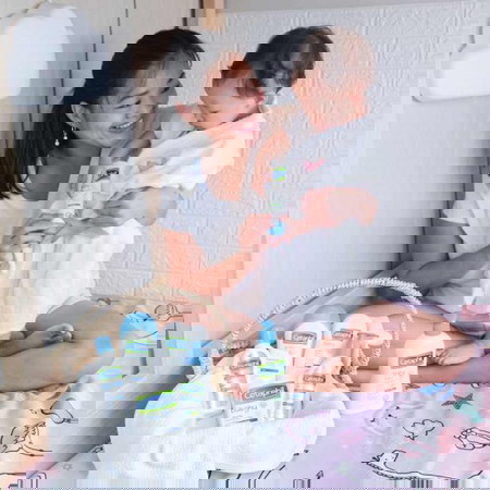 Bathtime is our bonding time!