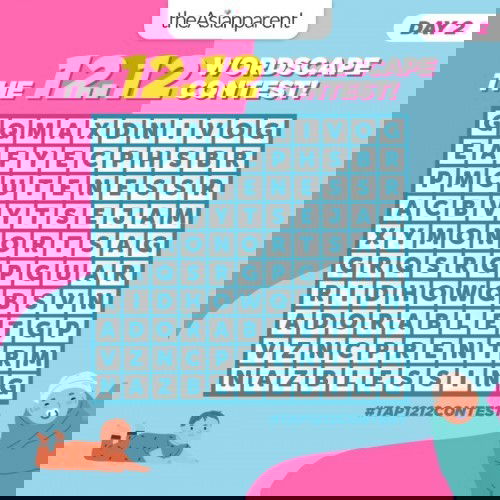 ❗ DAY 2 OF THE 12.12 WORDSCAPE CONTEST!!! OUR THEME FOR THIS PUZZLE IS BABY!! 👶🏻🍼