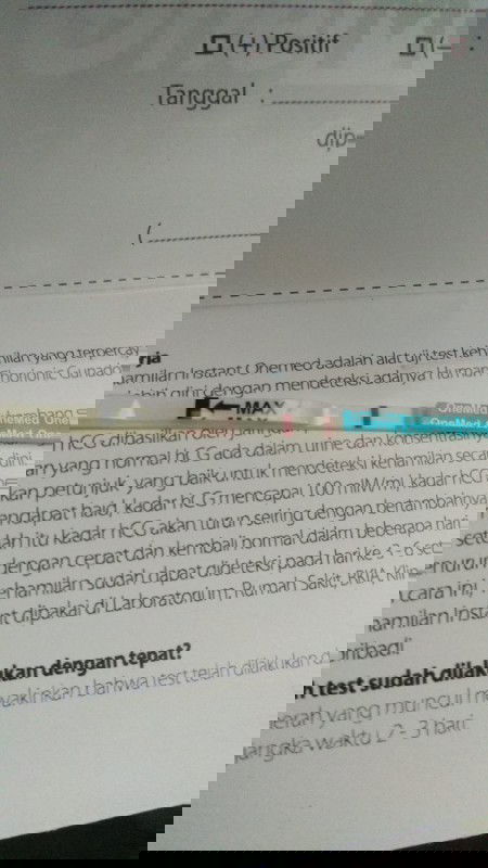 Tespect positif ap nggak