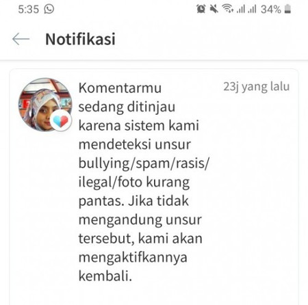 Admin TAP rasis?
