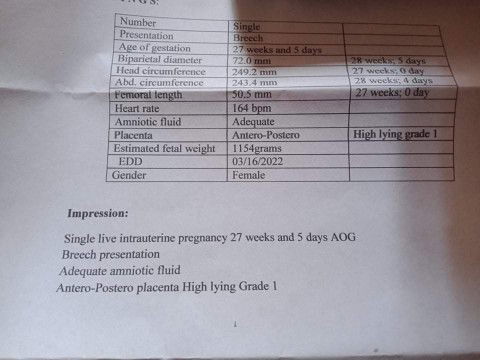 27 weeks pregnant ❤