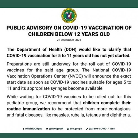 Covid Vaccine Roll-out for Kids