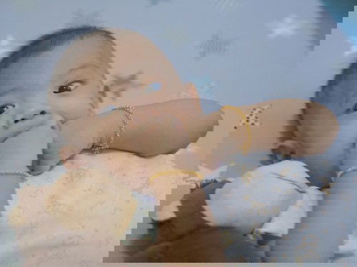 น้องสตรีม ชอบดูดนิ้วมือมากครับ