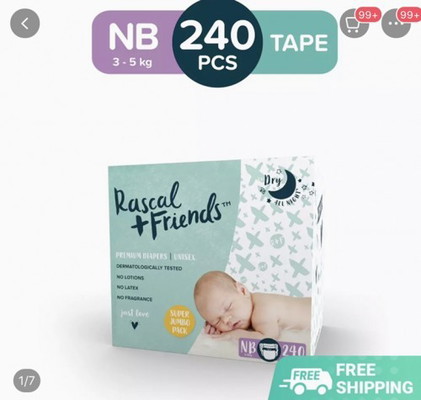 R F NB Diapers