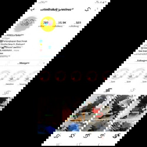 Hati² penipuan berkedok Jual Preloved barang² bayi