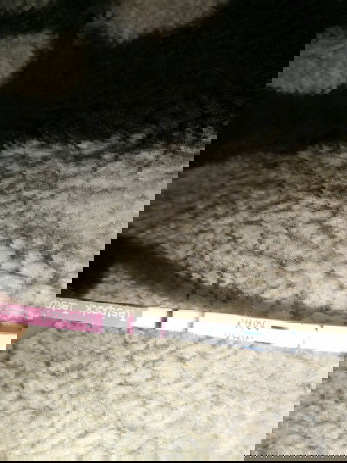 Garis dua samar pada tespeck