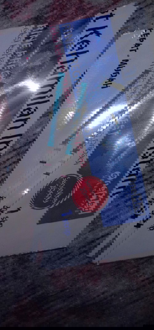 Hasil tespack positif atau negatif