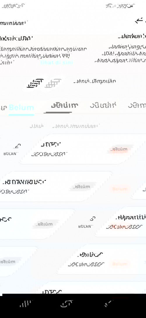 ingin bertanya apakah imunisasi DPT dan DTP itu sama? di buku KIA tertulis DPT namun di app primaku