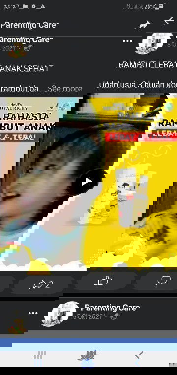 Agar rambut cepat lebat