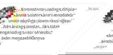 Komentar di anggap spam