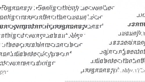 Gestational diabetes