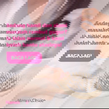 HAMIL + RAMBUT GUGUR?