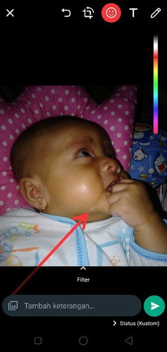 Bintik putih minta solusinya dong bun