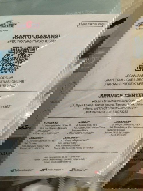 Preloved pompa asi spectra 9