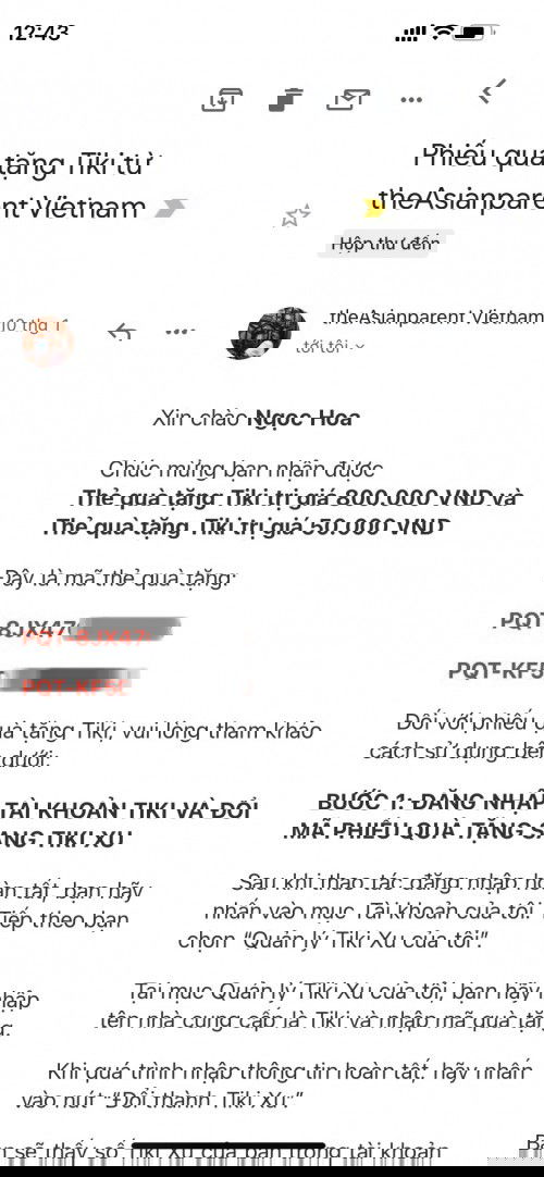 Quà tặng cuộc thi MoneyParenting❤️