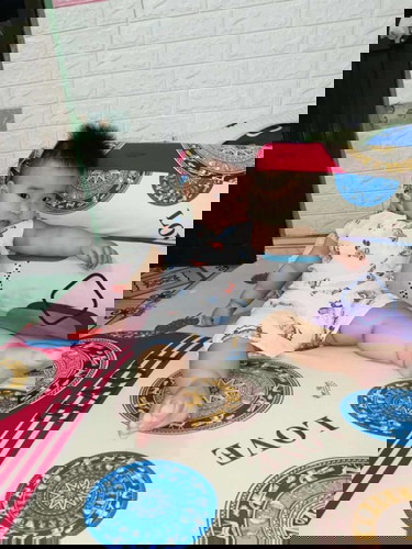 Bé 14 tháng . Kem đánh răng ???