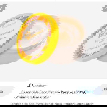 Cream Papaya oriflame