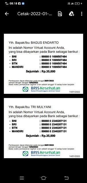 Tentang pembayaran BPJS