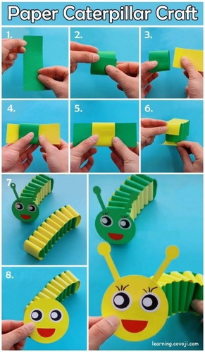 Paper Caterpillar Craft