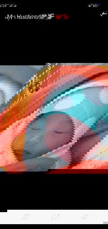 Laundching baby girl