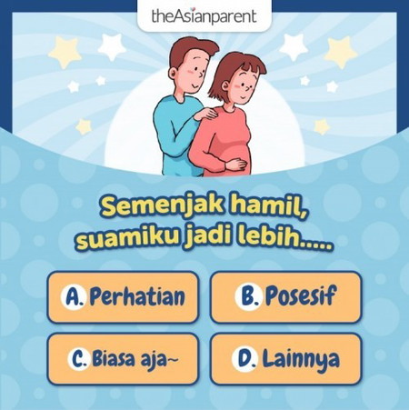 Semenjak hamil suamiku jadi lebih...?