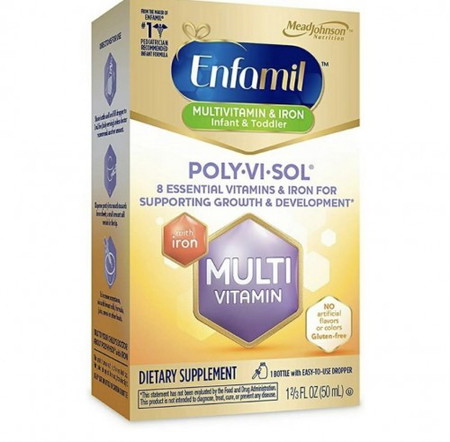 Multivitamins for breastfed babies