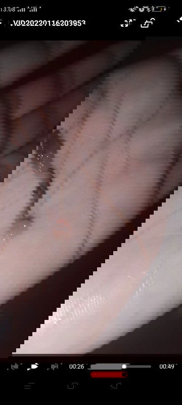 Lendir dan flek coklat