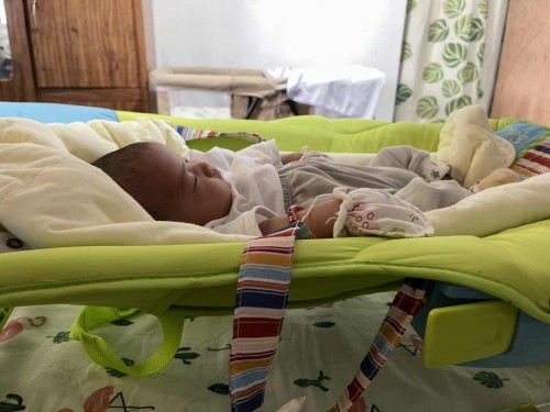 Pagtulog sa duyan/racker