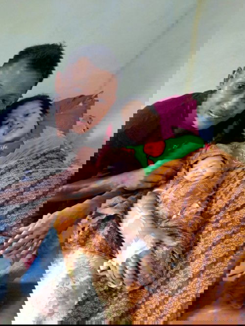 Alhmdulillah persalinan lncar bunda n ddk bayi sehat❤️Lhr 22-12-2021