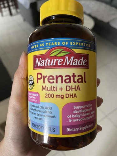 Safe po ba? Nature made Prenatal multi+DHA softgel